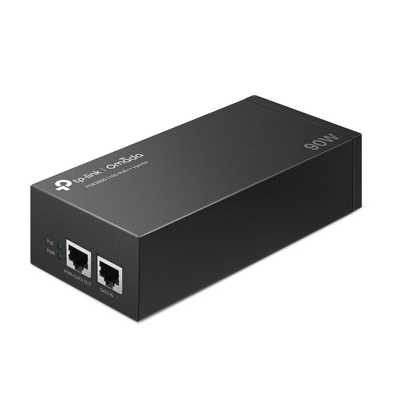 TP-Link---POE380S---Omada-10G-PoE---Injector-Adapter-1A-10Gbps-PoE-Port-1A-10Gbps-Non-PoE-Port-802.3bt-at-af-Compli