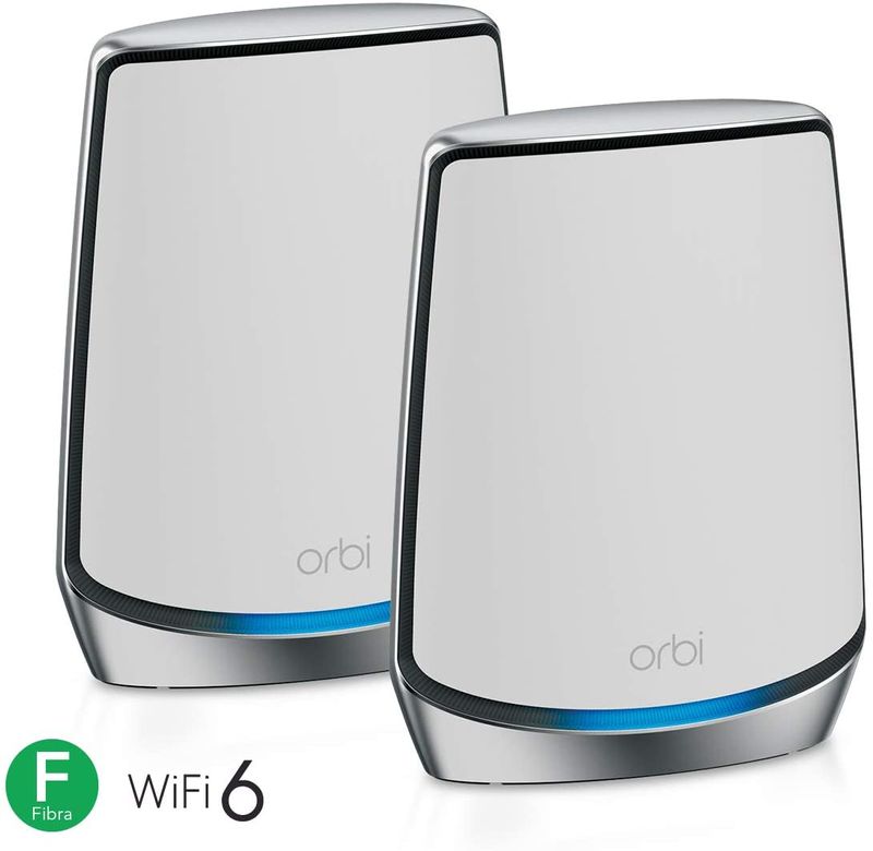 NETGEAR-Orbi-RBK852-AX6000-WiFi-6-Mesh-System-Banda-tripla--2.4-GHz-5-GHz-5-GHz--Wi-Fi-6--802.11ax--Grigio-Bianco-8-Int