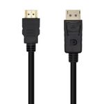 Aisens Cavo e adattatore video AISENS A125-0459 1 m DisplayPort HDMI Nero