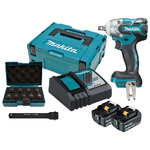 Makita DTW285RTJX cacciavite elettrico e avvitatore a impulso 3500, 2600 Nero, Blu