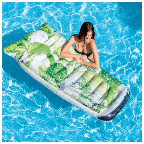 Intex-58778EU-galleggiante-da-piscina-e-da-spiaggia-Blu-Verde-Bianco-Giallo-Materassino-galleggiante