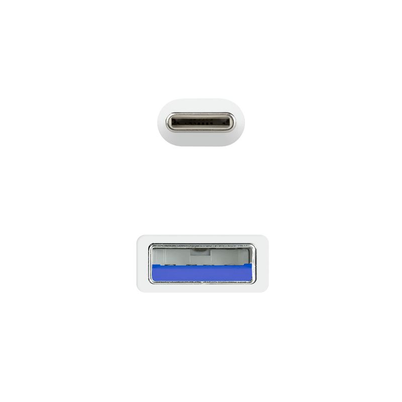 Cavo-Nanocable-USB-3.1-Gen2-10Gbps-3A-USB-C-M-A-M---Bianco