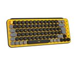 Logitech-POP-Keys-Wireless-Mechanical-Keyboard-With-Emoji-Keys-tastiera-Bluetooth-QWERTZ-Tedesco-Nero-Grigio-Giallo