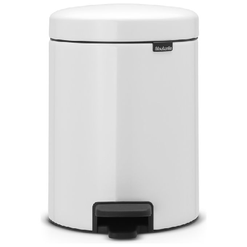 Brabantia-Pedal-Bin-newIcon-Rotondo-Bianco