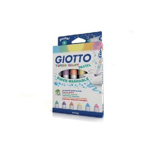 Giotto-Turbo-Giant-Pastel-marcatore-Multicolore-6-pz