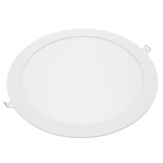 Optonica Pannello led incasso 285cm 24watt slim tondo soffitto alimentatore incluso *** temperatura colore lampada