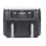 Ninja AF400EU friggitrice Doppia 9,5 L Indipendente 2470 W Friggitrice ad aria calda Nero