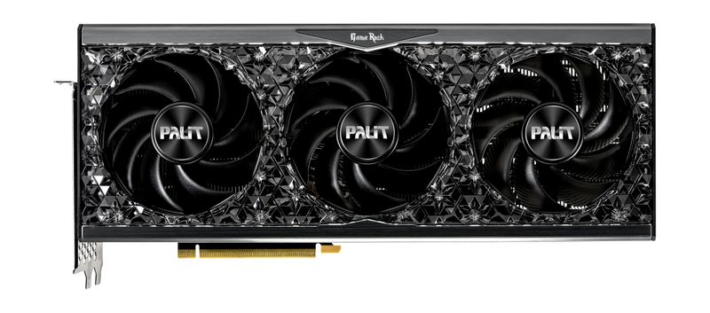 Palit-NED4090019SB-1020Q-scheda-video-NVIDIA-GeForce-RTX-4090-24-GB-GDDR6X--Palit-RTX4090-GameRock-OmniBlack-PCIe4-24GB-