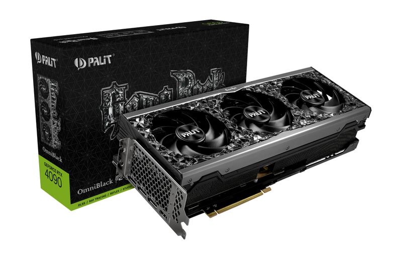 Palit-NED4090019SB-1020Q-scheda-video-NVIDIA-GeForce-RTX-4090-24-GB-GDDR6X--Palit-RTX4090-GameRock-OmniBlack-PCIe4-24GB-