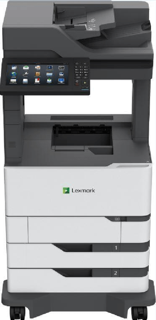 Stampante-laser-multifunzione-LEXMARK-MX826ade-b-n--A4-4-in-1-stampante-fotocopiatrice-scanner-fax-LAN-USB-