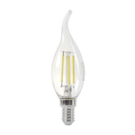 Optonica Lampadina led filamento colpo di vento attacco e14 potenza 4 watt *** temperatura colore lampada 4500k bianco