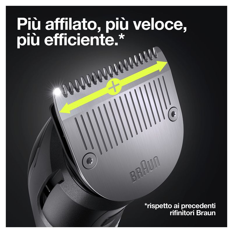 Braun-All-in-one-MGK7321-Bagnato-e-secco-Nero-Grigio