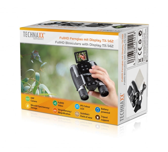 Technaxx-TX-142-binocolo-Nero-Argento