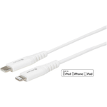 ESTUFF ES602301 cavo USB 2 m USB 2.0 USB C Lightning Bianco (USB-C Lightning Cable MFI 3m - USB-C to 8Pin lightning plug