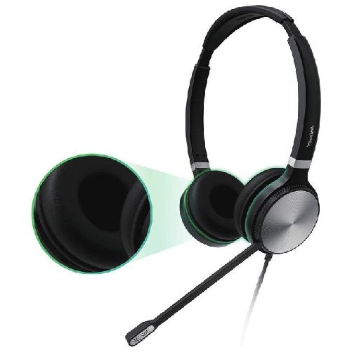 Yealink-UH36-Dual-Auricolare-Cablato-A-Padiglione-Ufficio-USB-tipo-A-Nero-Argento