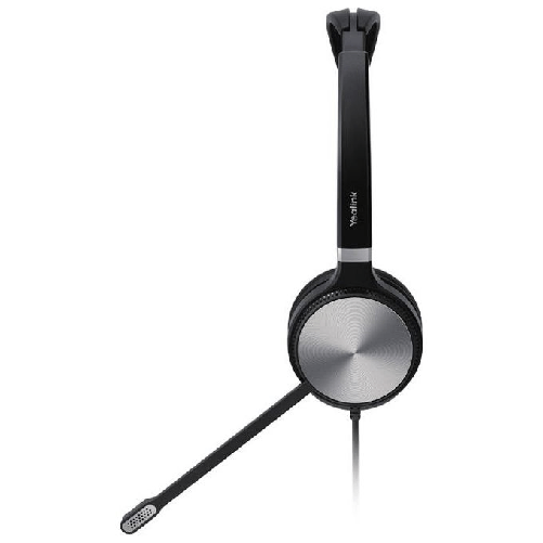 Yealink-UH36-Dual-Auricolare-Cablato-A-Padiglione-Ufficio-USB-tipo-A-Nero-Argento