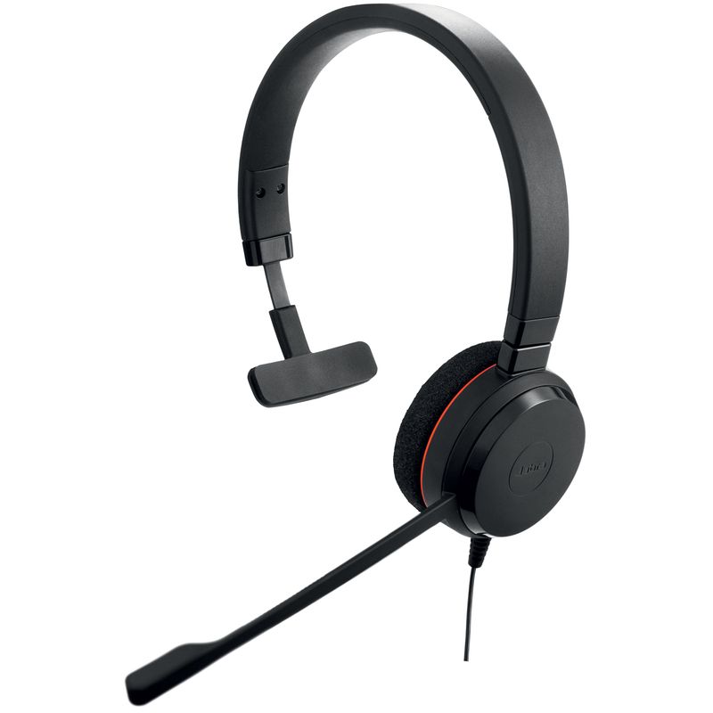 Jabra-Evolve-20-USB-C-UC-Mono-Auricolare-Cablato-A-Padiglione-Ufficio-USB-tipo-C-Nero