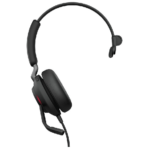 Jabra-Evolve2-40-MS-Mono-Auricolare-Cablato-A-Padiglione-Ufficio-USB-tipo-C-Nero