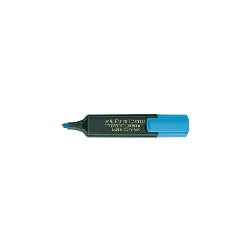 Faber-Castell-154851-evidenziatore-1-pz-Punta-smussata-Blu