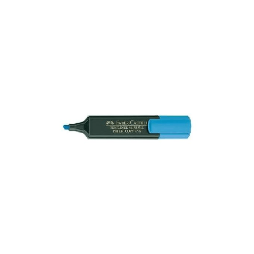 Faber-Castell-154851-evidenziatore-1-pz-Punta-smussata-Blu