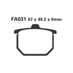 EBC FA031 Pastiglie Honda Cb750-900 79-