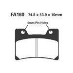 EBC FA160HH Pastiglie Hh Yamaha Tdm 850 Fxr 600 R