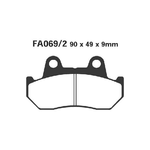 EBC FA069-2 Pastiglie Honda Cn250-Gl1100 anteriore