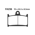 EBC FA236HH Pastiglie Hh Triumph Speed Triple anteriore