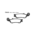 EBC EPFA450HH Pastiglie Epfa Yamaha Yz250 07- anteriore