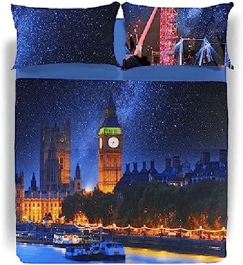 Caleffi - Lenzuolo-copriletto Magical London Fotografico Mat
