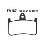 EBC FA187 Pastiglie Honda Cb 900 Hornet anteriore