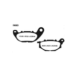 EBC FA663 Pastiglie Fa Yamaha Mt-03 anteriore Dx