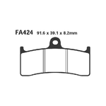 EBC FA424 Pastiglie Mv Brutale 750-910 F4 750-1000 anteriore