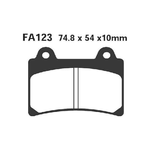 EBC FA123 Pastiglie Yamaha Tdm 850 -95 anteriore