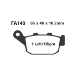 EBC FA140 Pastiglie Honda Nx Dominator 650