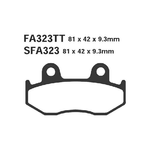 EBC FA323R Pastiglie R Yamaha Yzf 450 06-