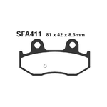 EBC SFA411HH Pastiglie Sfa Suzuki Burgman 250-400 Posteriori freno stazionamento