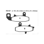 EBC FA147 Pastiglie Suzuki Dr650-750-800 anteriore