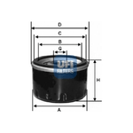 Ufi 23.262.00 Filtro Olio Aixam 500.5-Ligier -Casalini