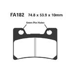 EBC FA182HH Pastiglie Hh Yamaha Fzr 1000 Exup anteriore