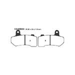 EBC FA409HH Pastiglie Hh Harley Davidson Vrscr Street Rod 06- anteriore