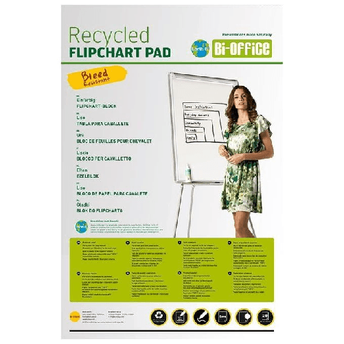 Bi-Office-FL0325003-blocco-per-lavagne-e-accessori-Libera-installazione-Carta-Bianco