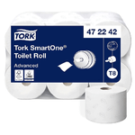 Tork SmartOne Rotolo igienico Bianco T8, 472242, Confezione da 6 rotoli da 6.900 fogli