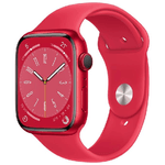 Apple Watch Series 8 OLED 45 mm Digitale 396 x 484 Pixel Touch screen Rosso Wi-Fi GPS (satellitare)