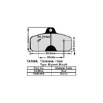 EBC FA504A Pastiglie freno Righetti Ridolfi