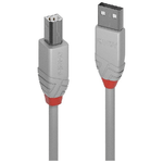 Lindy 36682 cavo USB 1 m USB 2.0 USB A USB B Grigio (1M USB 2.0 TYPE A TO B CABLE GREY)