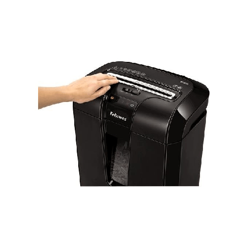 Fellowes-63Cb-distruggi-documenti-Triturazione-incrociata-23-cm-Nero