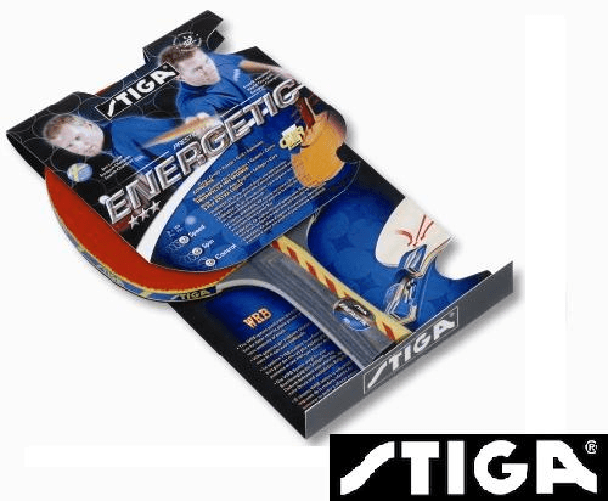 Racchetta Ping Pong Stiga ENERGETIC CR - 3 STAR