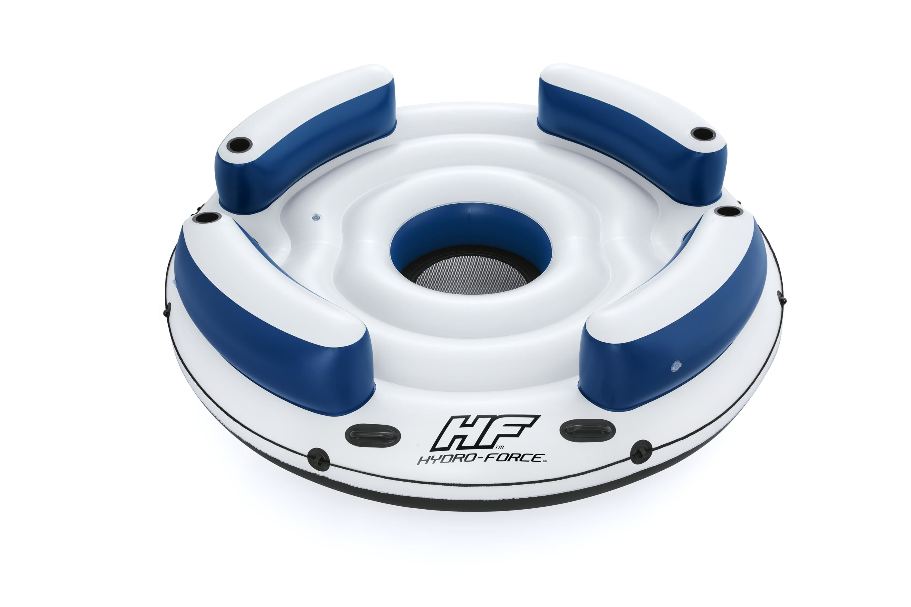 Bestway 43536 galleggiante da piscina e da spiaggia Blu, Bianco Monocromatico Isola galleggiante