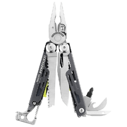 Leatherman-Signal-pinza-multiuso-Tascabile-19-strumenti-Grigio